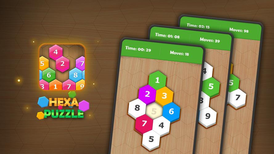 Hexa Sort Puzzle captura de pantalla 1