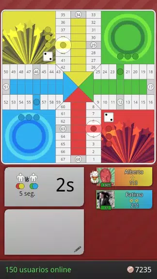 Locos por el Parchis (Ludo) captura de pantalla 2