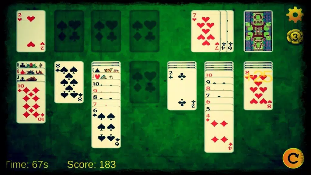 Mega Solitaire Card Game Screenshot 2