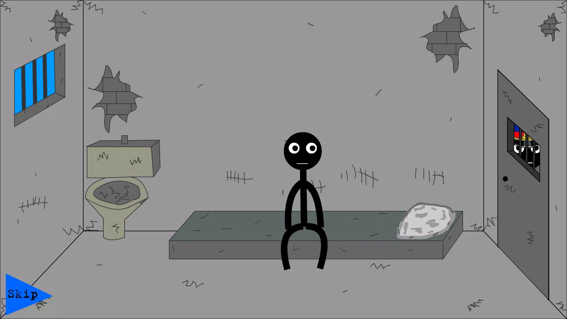 Stickman Jailbreak，Funny Escap 스크린 샷 2