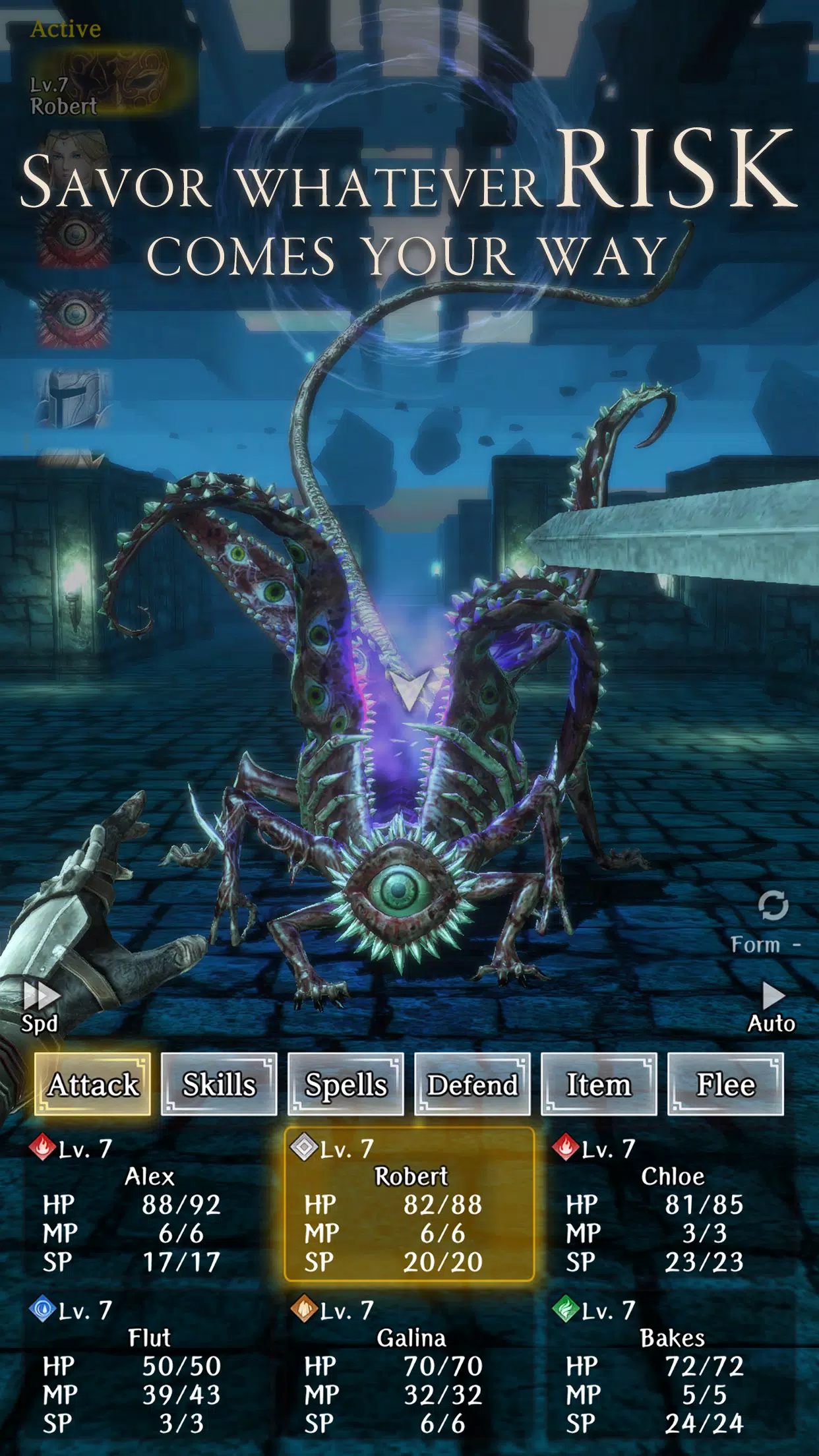 Wizardry Variants Daphne screenshot 3