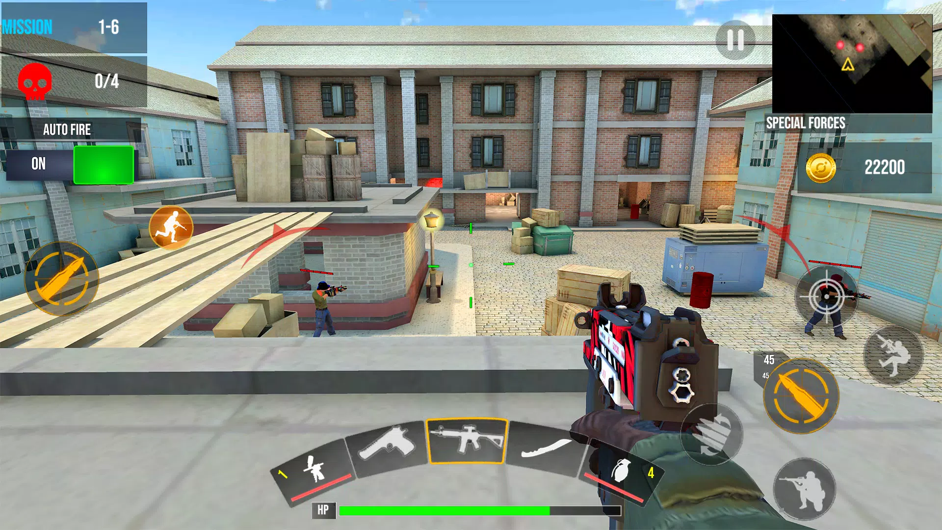 FPS Commando Strike 3D zrzut ekranu 3