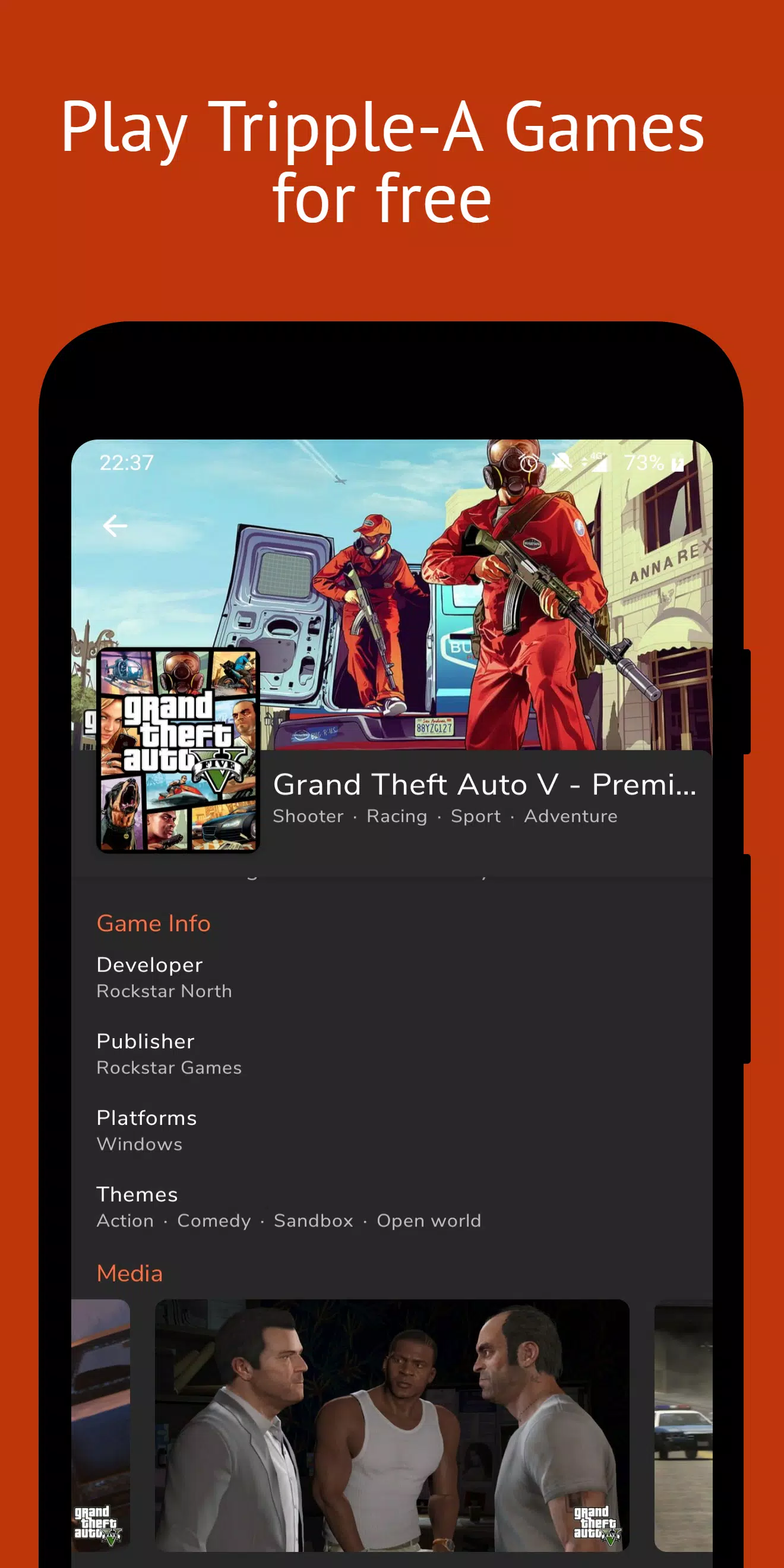 PC Games Radar for Epic Games,应用截图第2张
