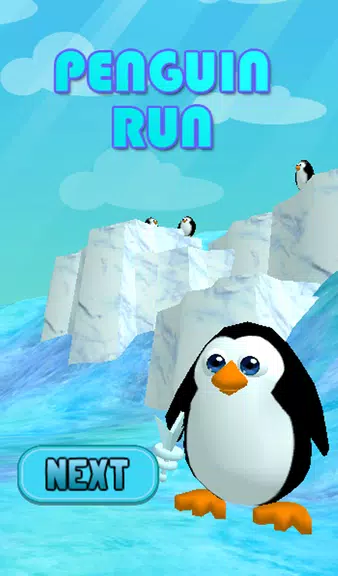 Penguin Run 3D Capture d’écran1