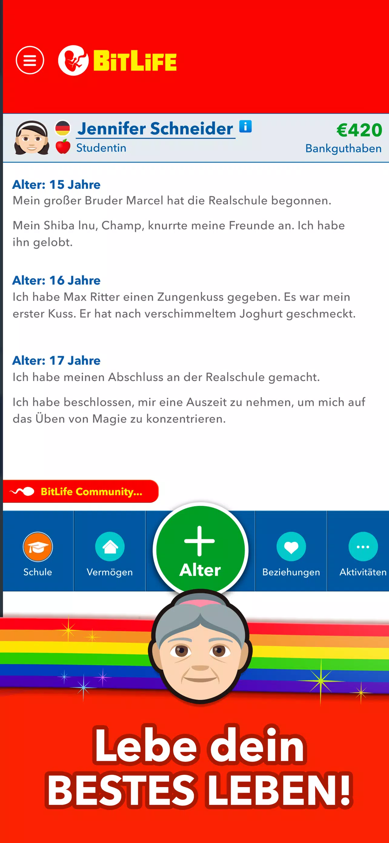 BitLife DE - Lebenssimulation Screenshot 4