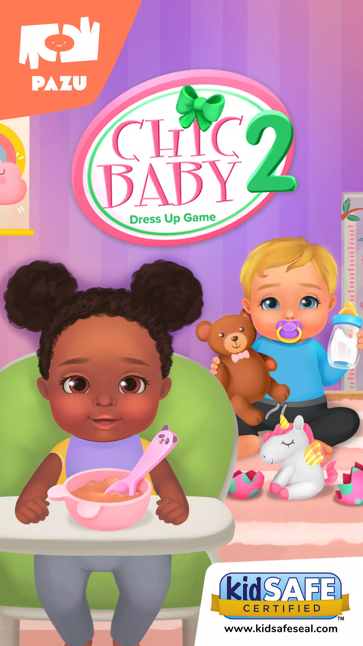 Baby care game & Dress up应用截图第1张