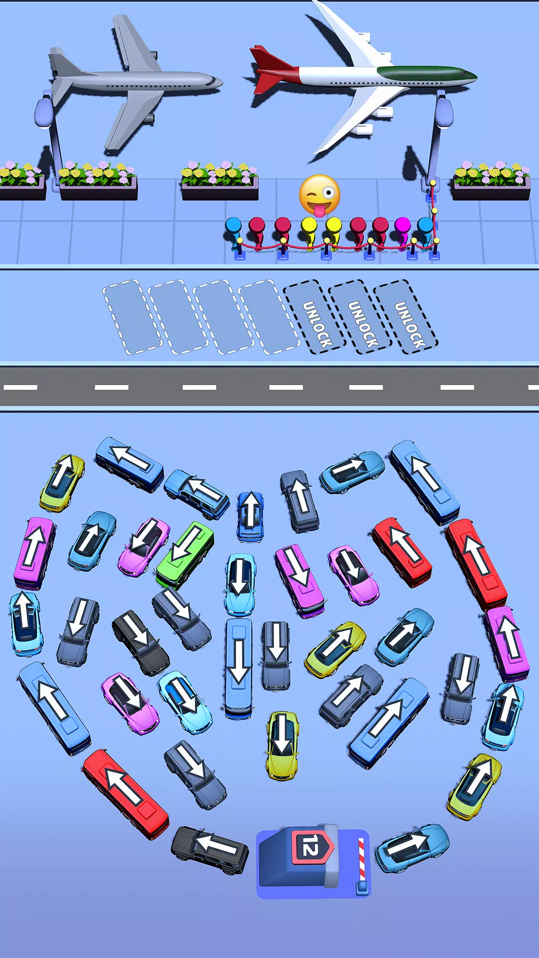 Bus Swipe: Car Parking Jam Screenshot 4