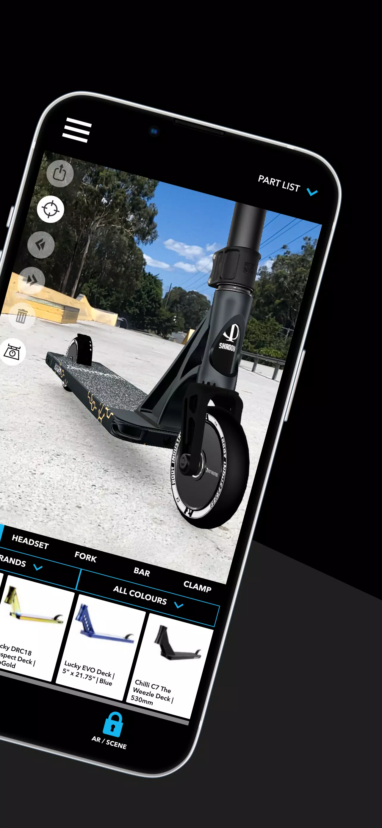 Scooter 3D custom builder स्क्रीनशॉट 2