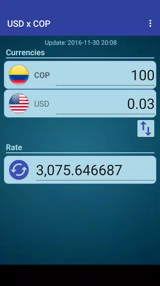 US Dollar to Colombian Peso屏幕截圖2