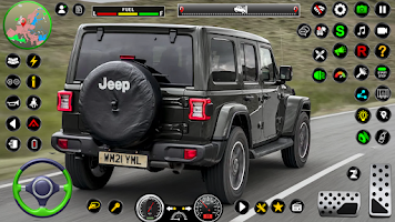 Jeep Driving Simulator offRoad屏幕截圖4