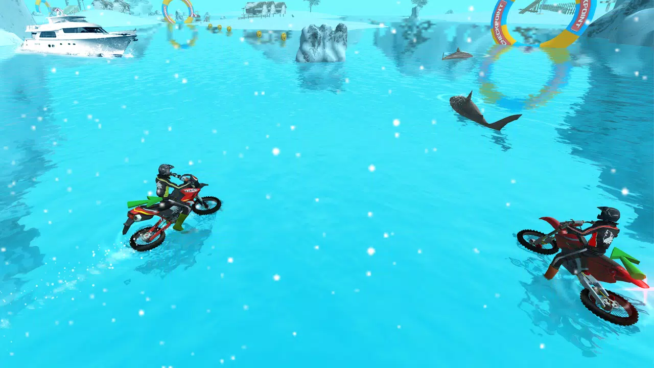 Bike Racing : Water Bike Games Capture d’écran3