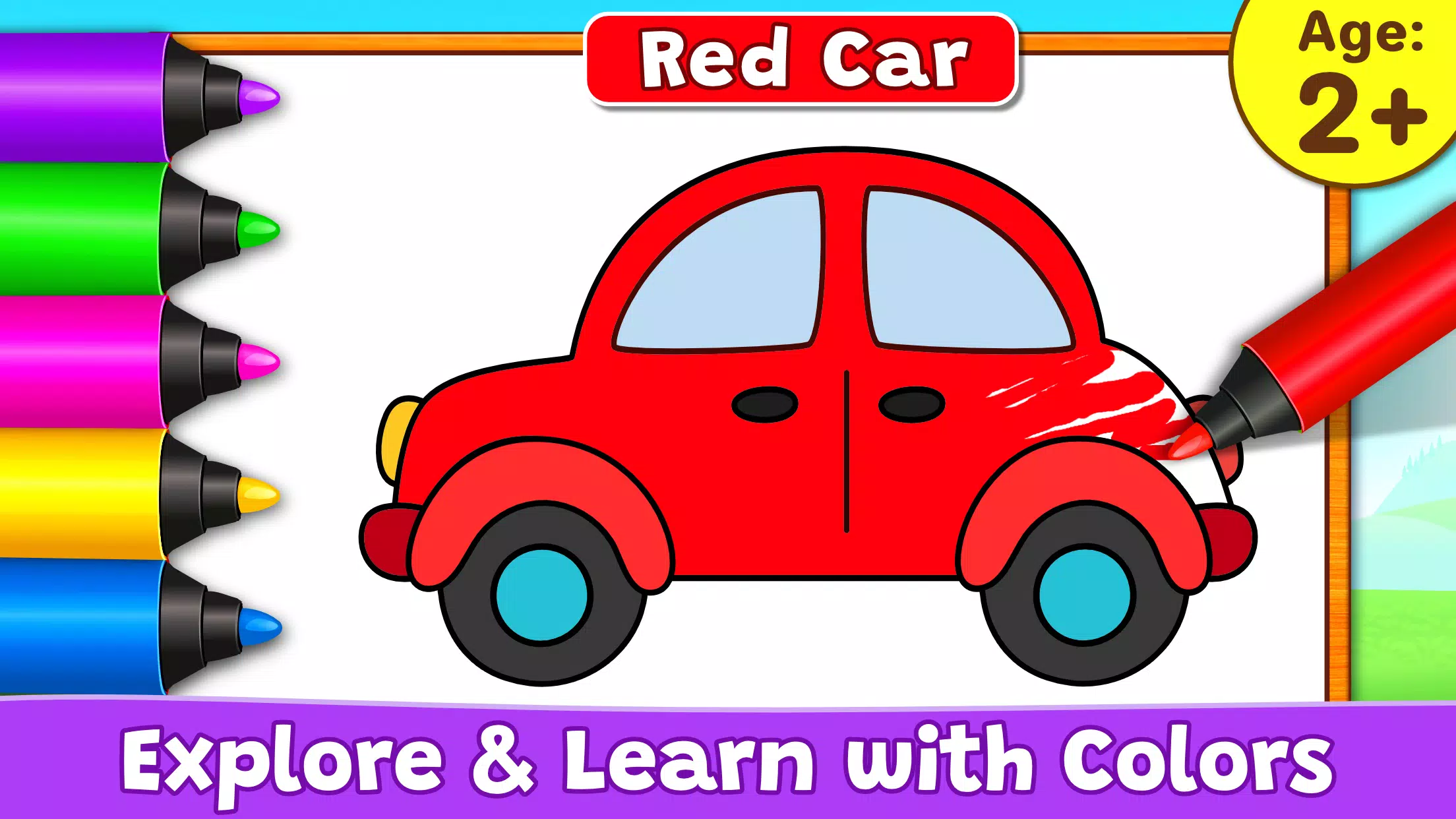 Color Kids: Coloring Games স্ক্রিনশট 1