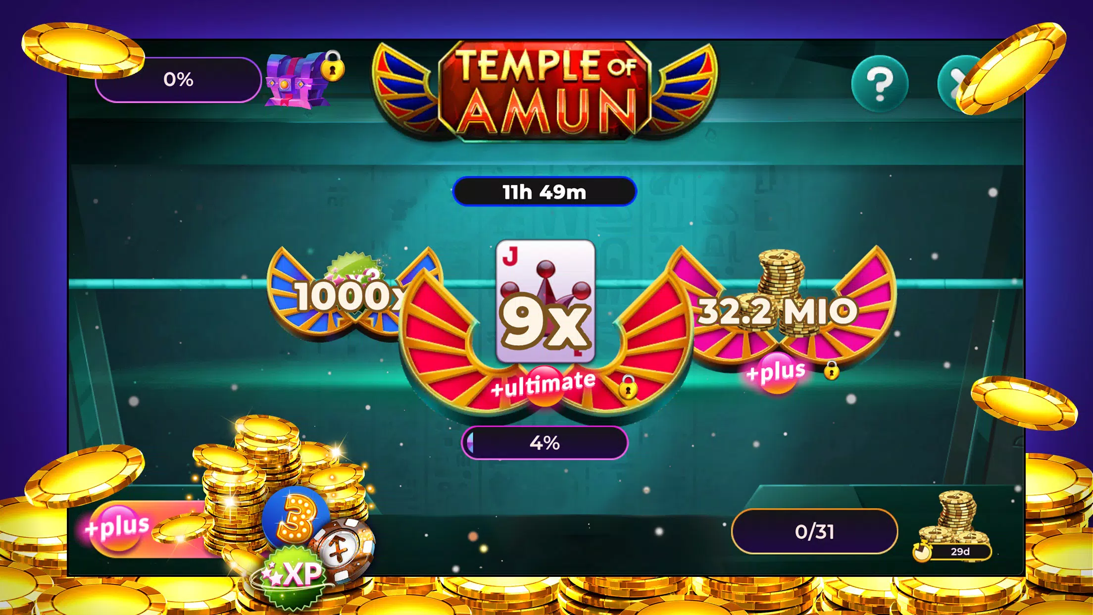 ภาพหน้าจอ Super Jackpot Slots 4