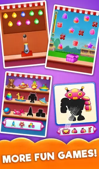 ภาพหน้าจอ Cotton Candy Shop: Candy Maker 4