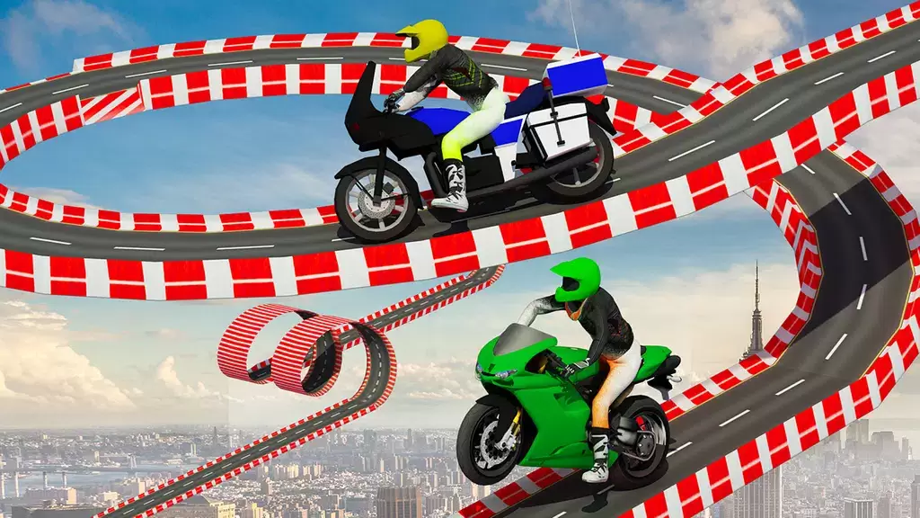 Stunt Bike Race Moto Drive 3D স্ক্রিনশট 1