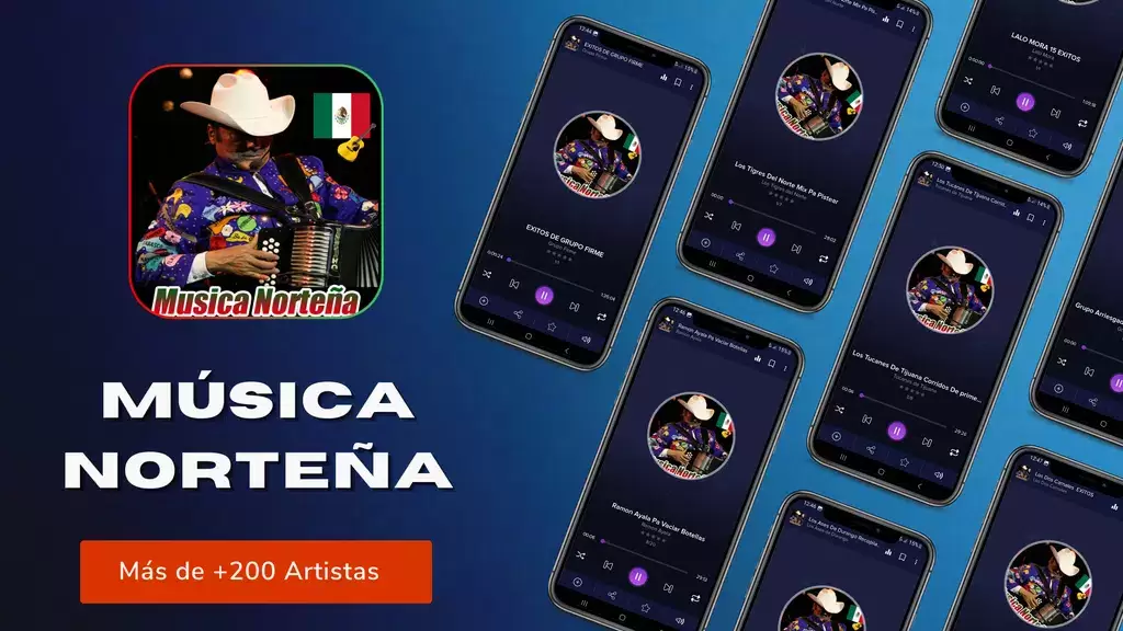 Screenshot Música Norteña Mexicana 1