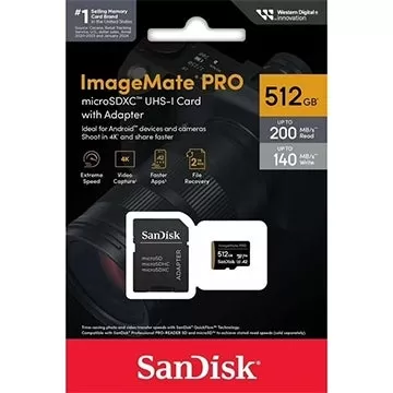 Nintendo Switch的Sandisk 512GB Micro SDXC卡现在$ 21.53