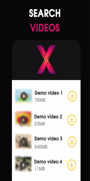 X Sexy Video Downloader স্ক্রিনশট 2