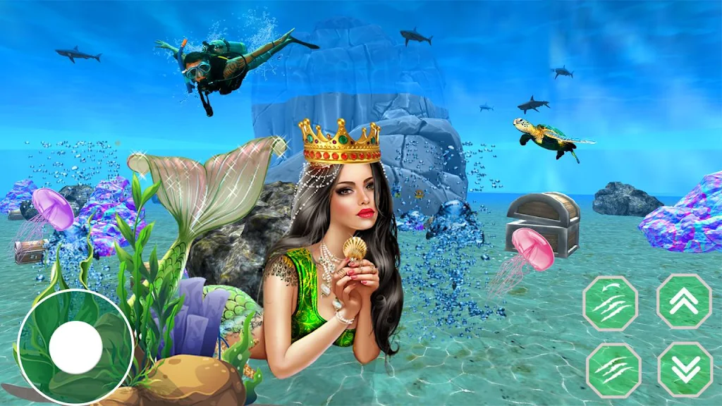 Mermaid Princess simulator 3D屏幕截圖2