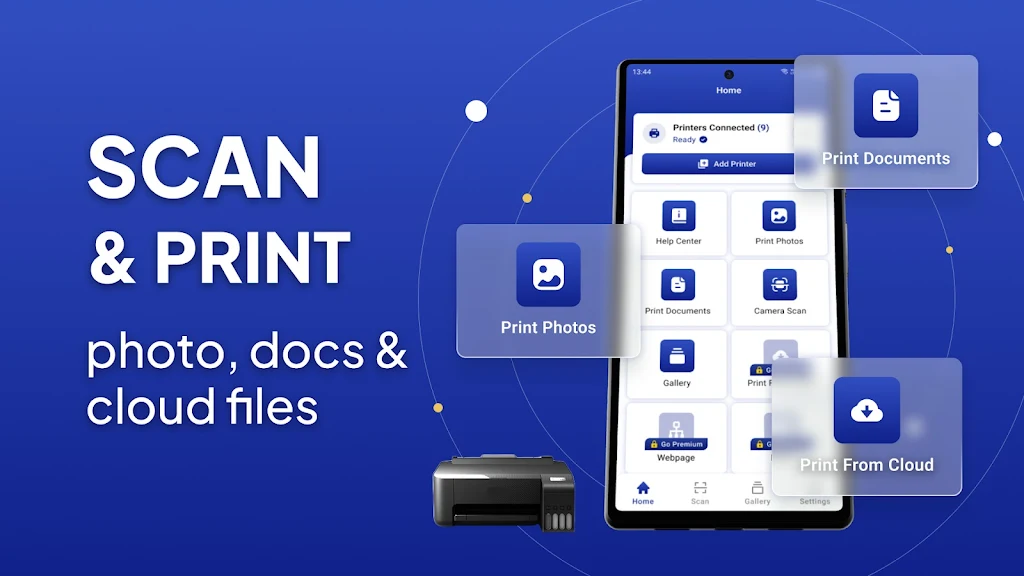 Mobile Printer: Print & Scan स्क्रीनशॉट 2