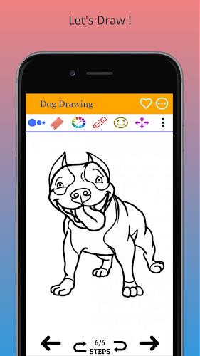 How to Draw Dog Step by Step ekran görüntüsü 4