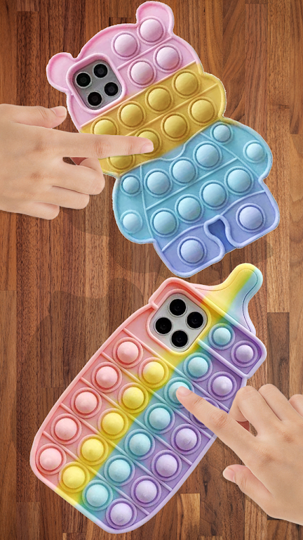 Pop It Mobile Case Fidget Toys Screenshot 3