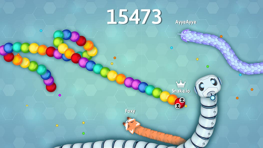 Snake.io - Fun Snake .io Games Mod screenshot 2