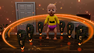 Scary Baby Pink Horror Game 3D Capture d’écran1