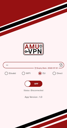 ภาพหน้าจอ Amu VPN 3