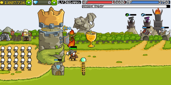 Grow Castle - Tower Defense экрана 3