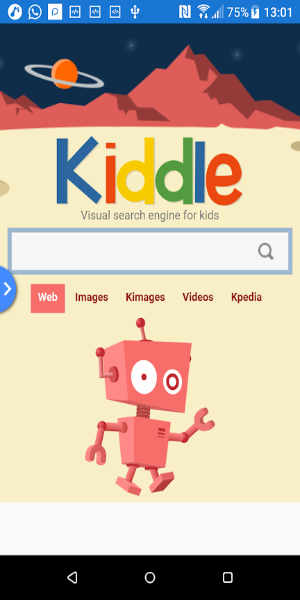 Kiddle App 스크린 샷 1