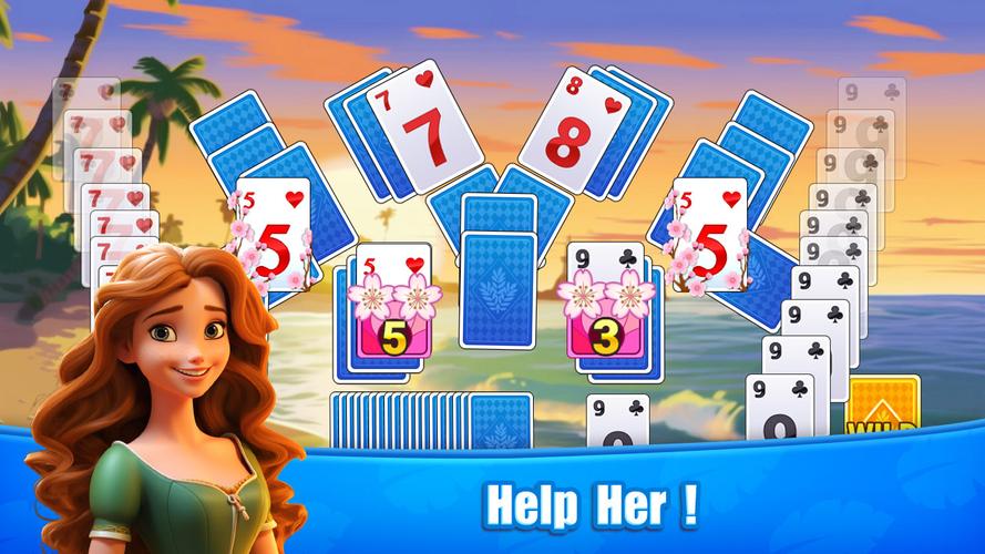 Cooking Solitaire TriPeaksスクリーンショット1