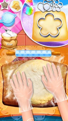 Unicorn Cake Maker-Bakery Game captura de pantalla 3