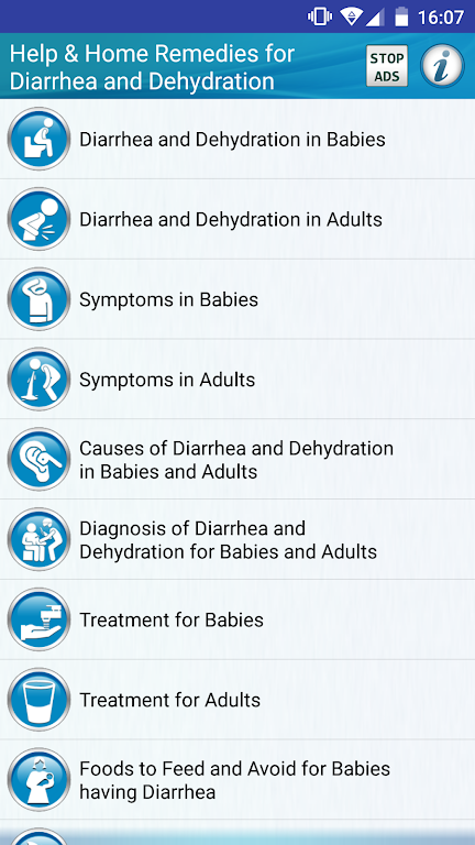 Diarrhea and Dehydration Help 스크린 샷 1