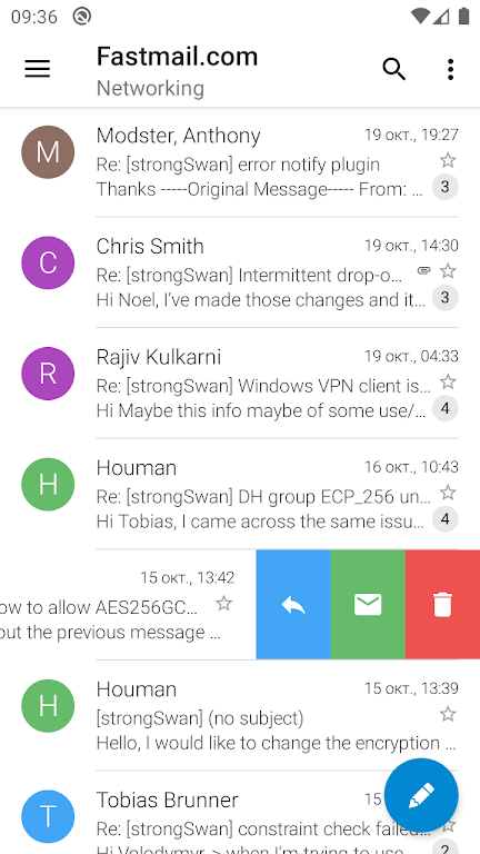 Sugar Mail email app Capture d’écran3