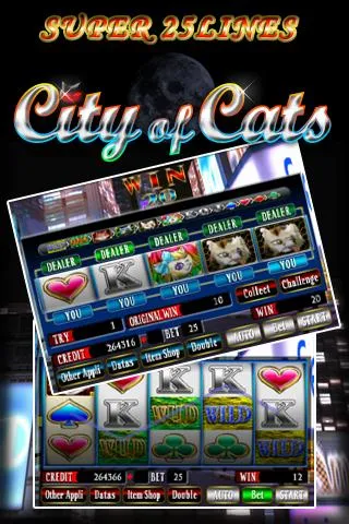 SUPER 25LINES CITY OF CATS 스크린 샷 1