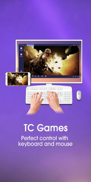 ภาพหน้าจอ TC Games-PC plays mobile games 2