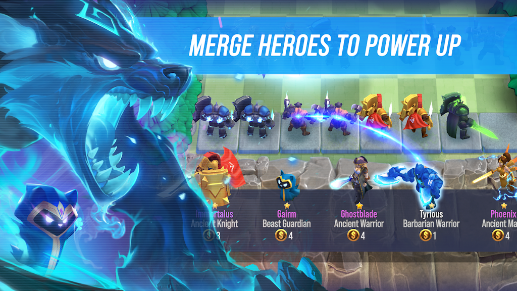 Hero Chess: Teamfight Auto Battler 스크린 샷 1