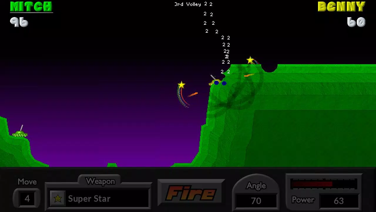 Pocket Tanks ảnh chụp màn hình 4