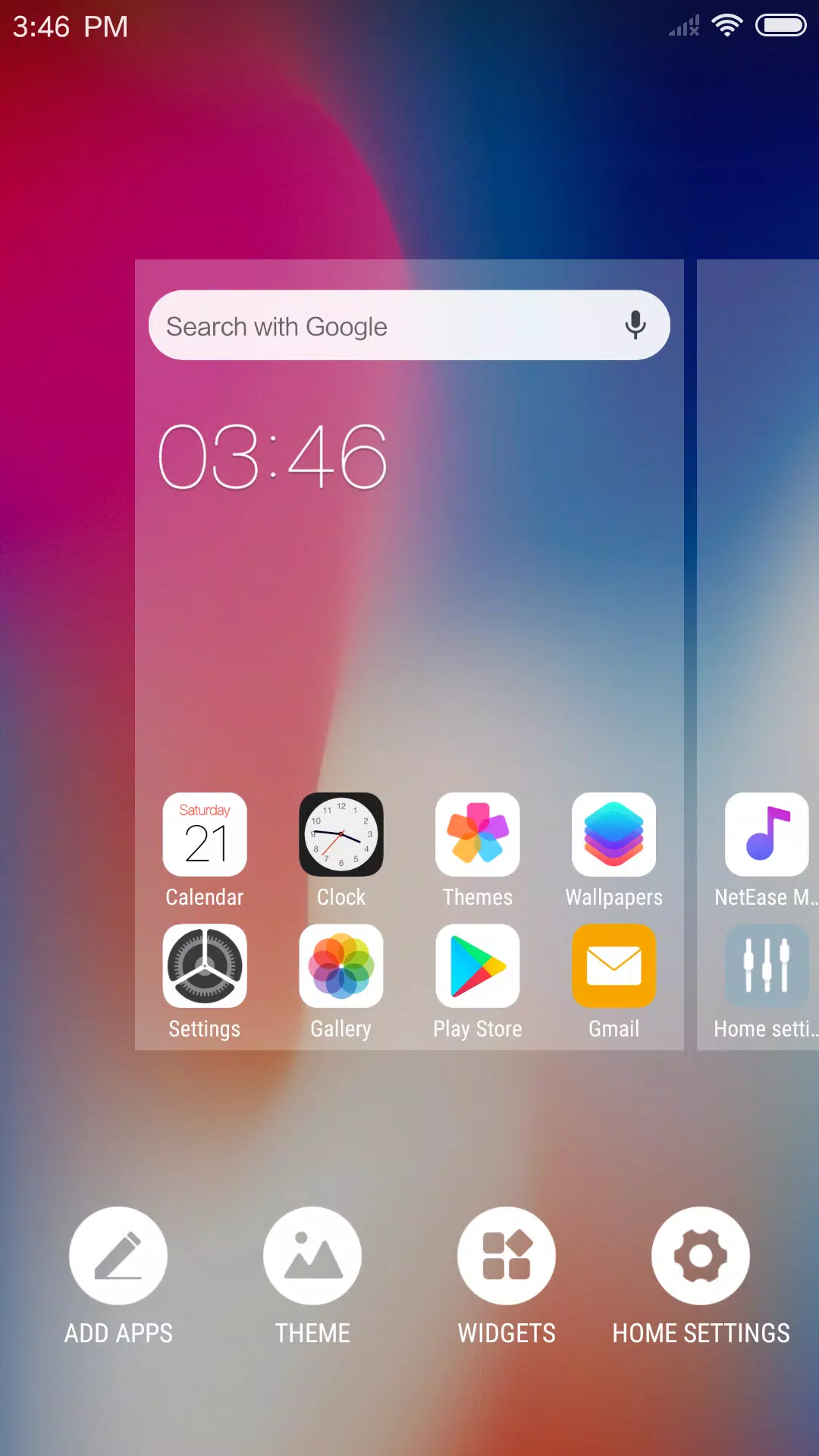 iLauncher screenshot 2