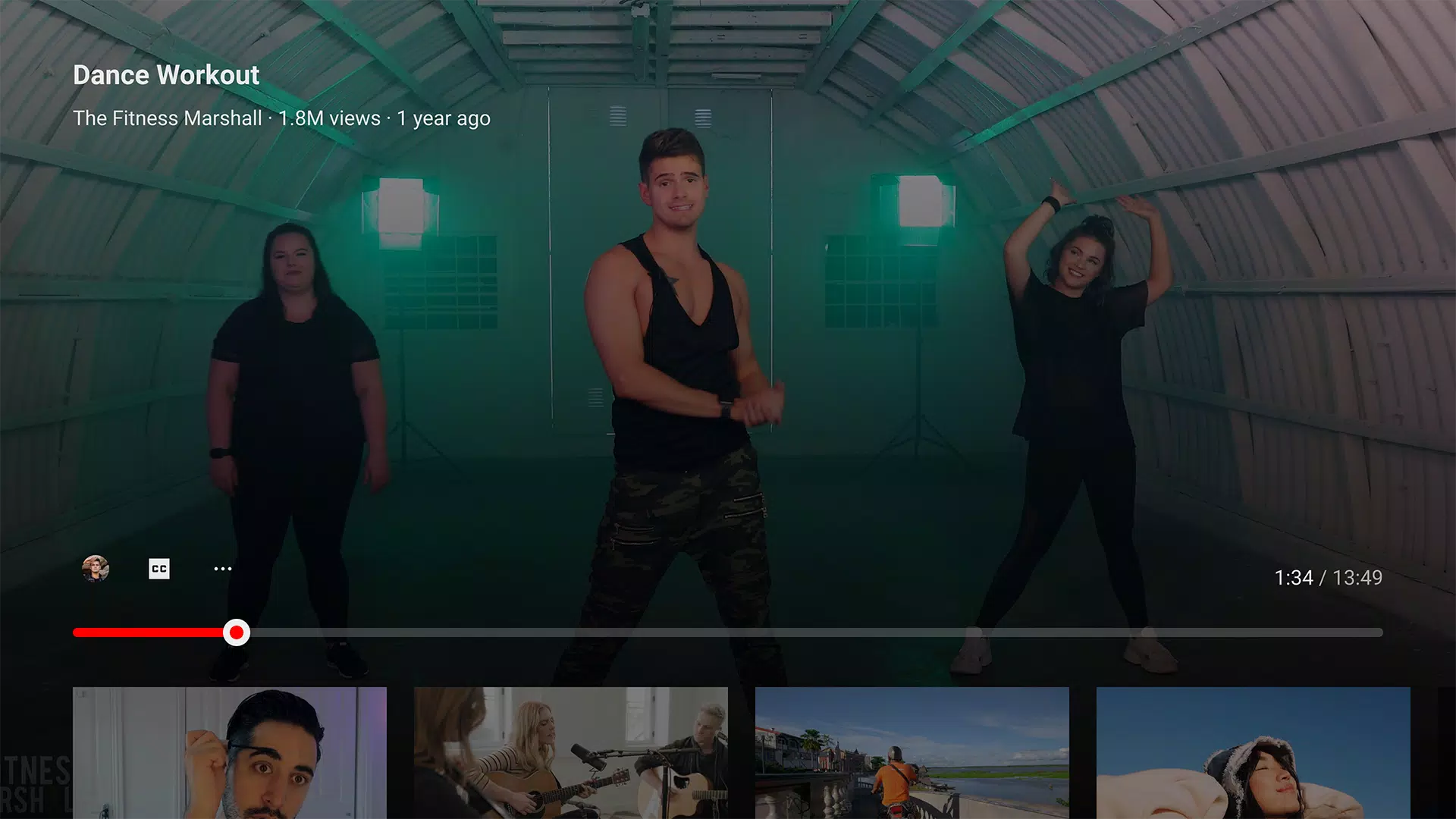 YouTube for Android TV屏幕截圖4