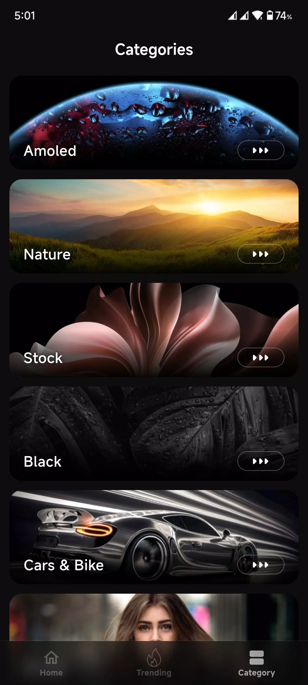WallHub captura de pantalla 3