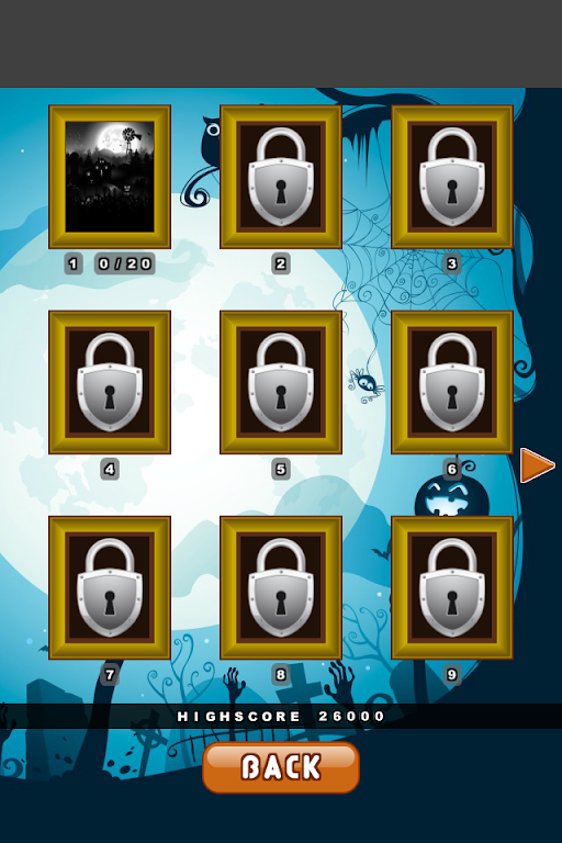 Pyramid Solitaire on Halloween屏幕截圖2