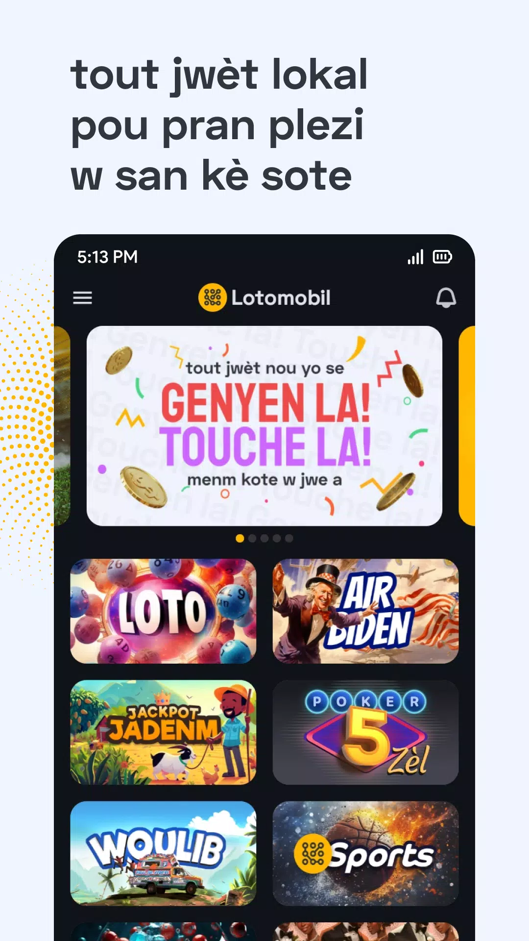 Lotomobil Sports & Bolet应用截图第1张