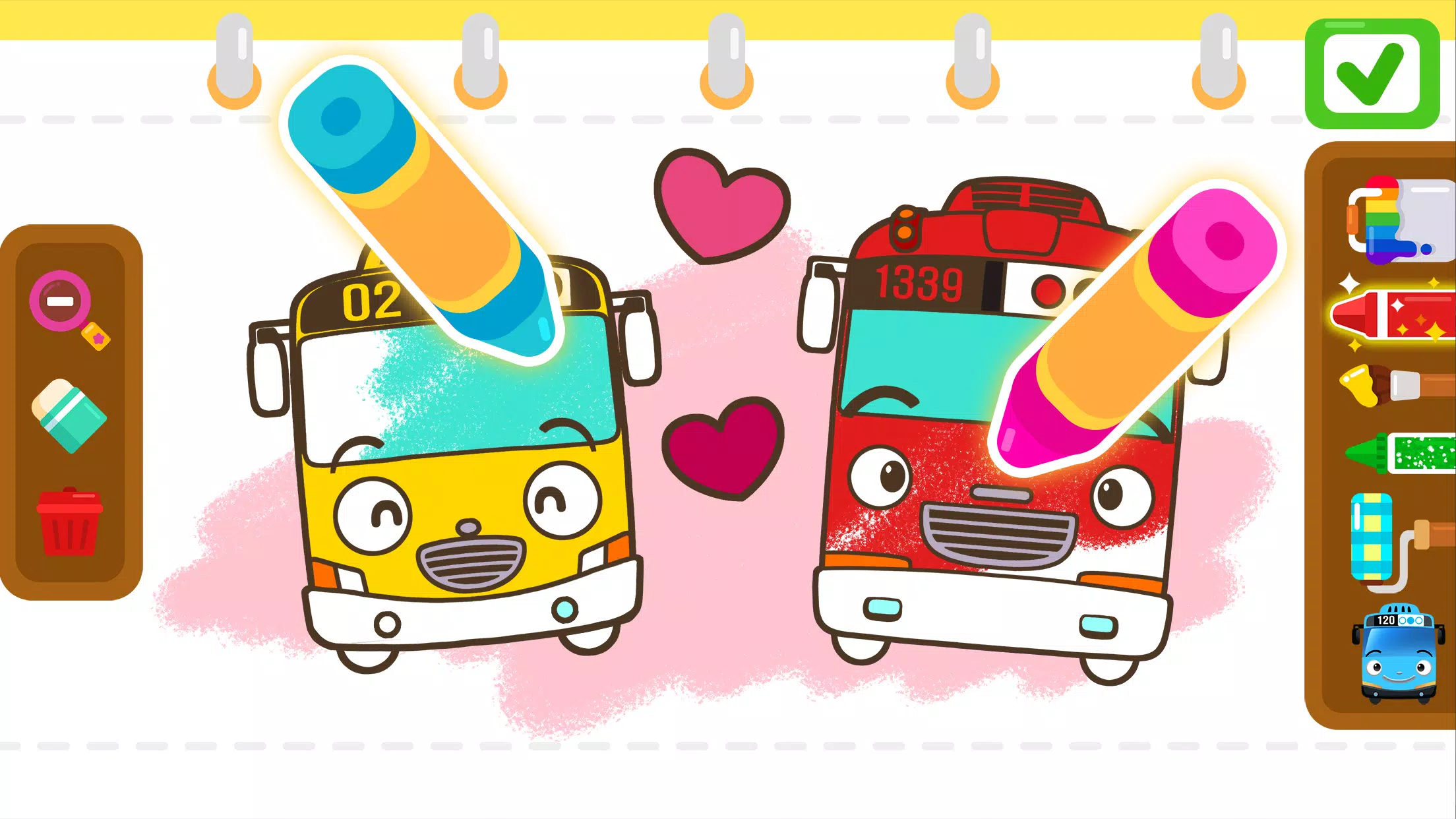 ภาพหน้าจอ Tayo Coloring & Games 4
