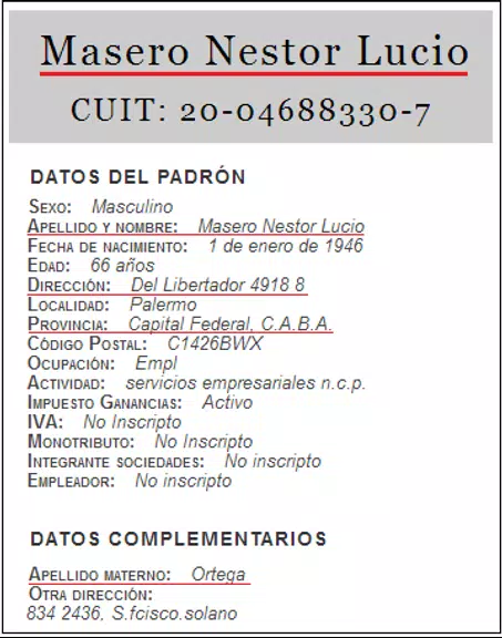 Buscar personas screenshot 1