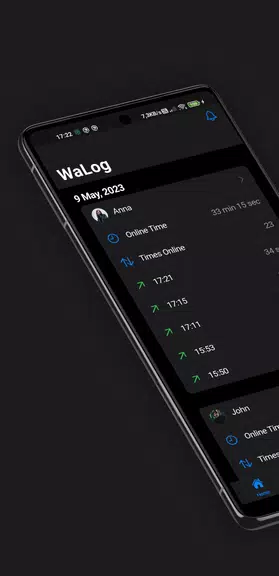 WaLog: Online Tracker Screenshot 1