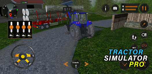 Farm Simulator: Wood Transport 스크린 샷 1