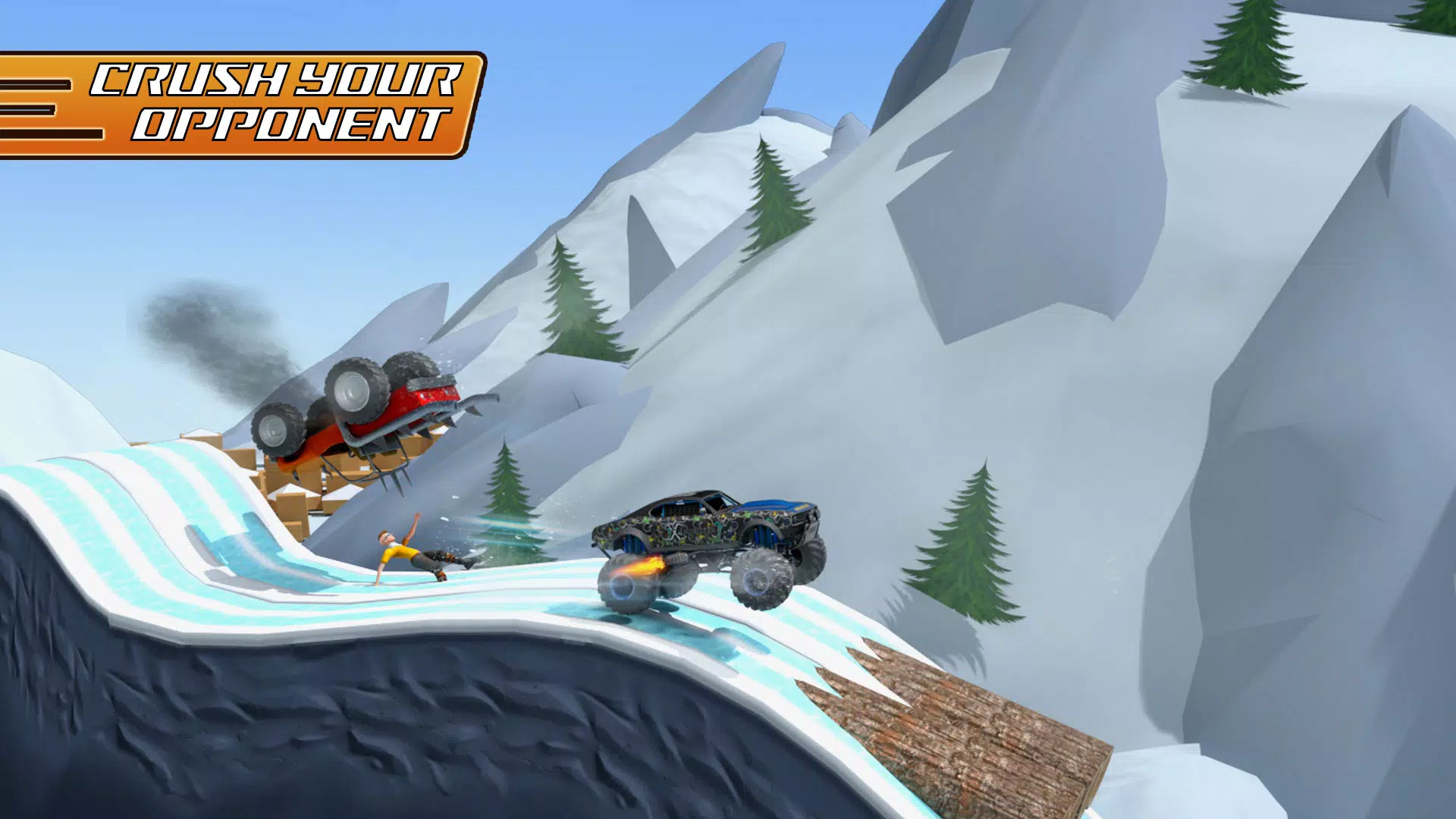 Uphill Racing - Hill Jump Game屏幕截圖2