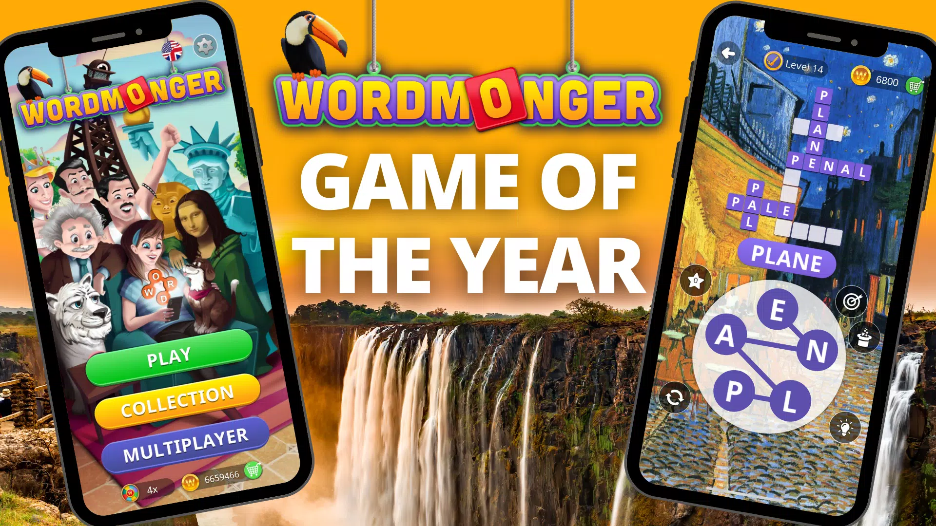 Wordmonger:最新のワードゲームとパズルスクリーンショット1